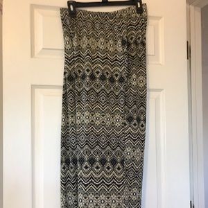 Palazzo pants, silky material-olive, blk, wht EUC